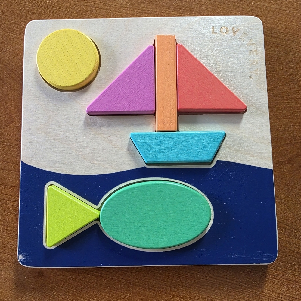 Lovevery Double-Sided Sunny Day Puzzle